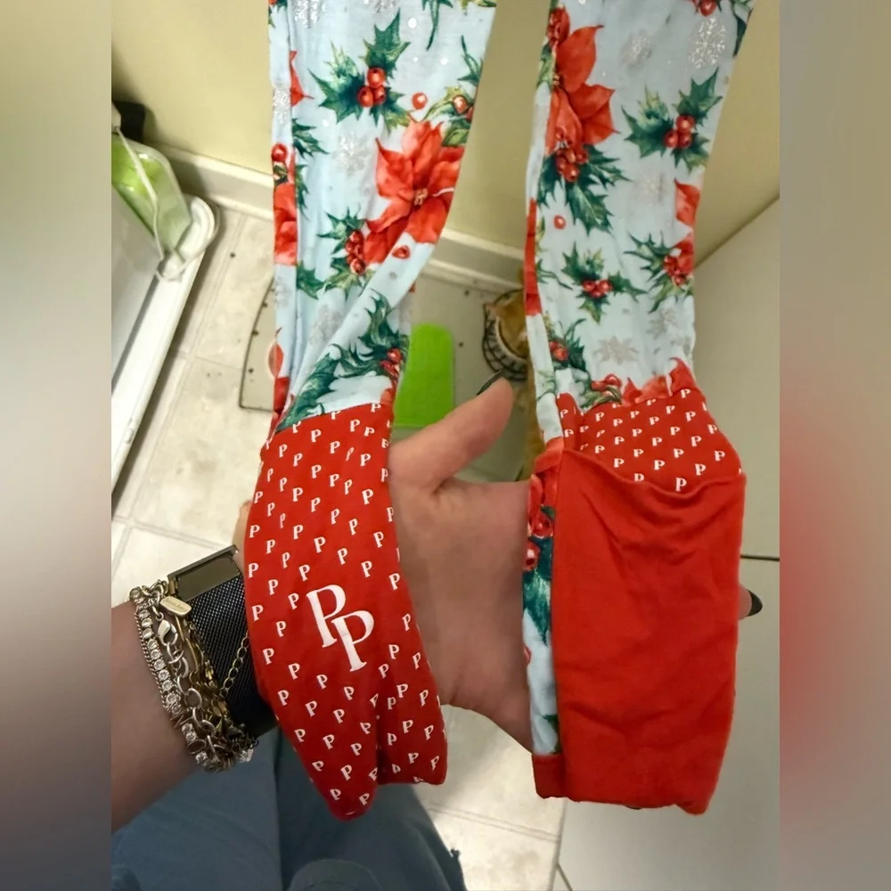 POSH PEANUT Winter Lily Convertible One Piece, Blue Size 3T - Picture 5 of 6